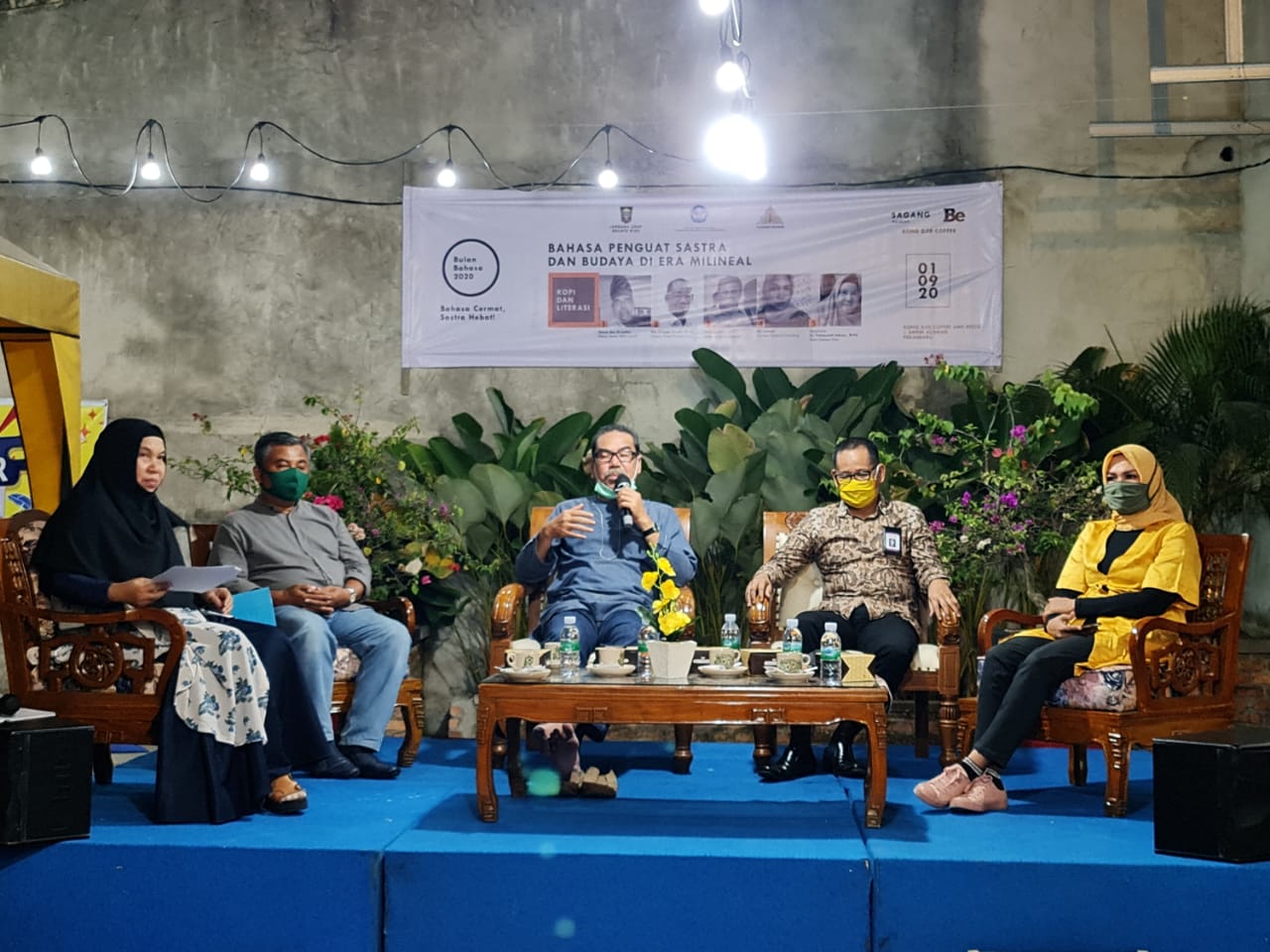 Balai Bahasa Riau Gelar Kopi dan Literasi 
