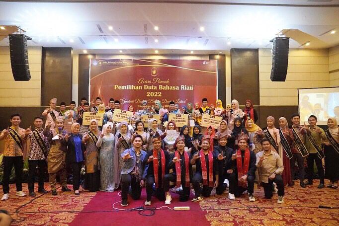 Malam Puncak Pemilihan Duta Bahasa Riau 2022
