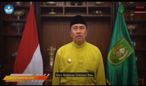 Sambutan Gubernur Provinsi Riau Sampena Menjalin Indonesia dari Provinsi Riau